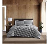 Eddie Bauer Preston Duvet Cover Set, Dark Grey, Full/Queen