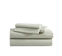 Eddie Bauer - Queen Sheets, Cotton Flannel Bedding Set, Brushed for Extra Softness, Cozy Home Decor (Green, Queen)