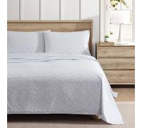 Eddie Bauer - Queen Sheets, Cotton Percale Bedding Set, Cool & Breathable Home Decor (Little Blossom, Queen)