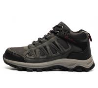 Eddie Bauer Signature Smith Rock Men's Walking Boots | Boots | Charcoal Grey / Black / Red | UK Size 7.5