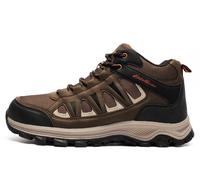 Eddie Bauer Signature Smith Rock Men's Walking Boots | Boots | Earth Brown / Black / Burnt Orange | UK Size 8.5