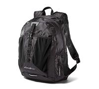 Eddie Bauer Stowaway Packable Backpack-Made from Ripstop Polyester, Onyx, 30L