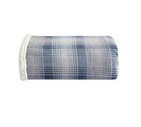 Eddie Bauer - Throw Blanket, Brushed Fleece Bedding with Sherpa Reverse, Soft & Cozy Home Decor for Bed or Couch (Nordic Midnight, 50" x 70")