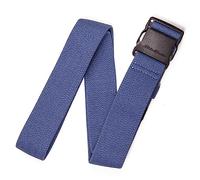 Eddie Bauer Trail Belt made with Recycled Polyester, Stretch Webbing and Quick Release Buckle - Blue - One Size