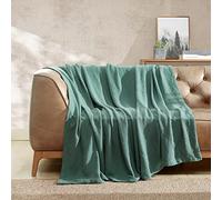 Eddie Bauer - Twin Blanket, Lightweight Cotton Bedding, Home Decor for All Seasons (Herringbone Green, Twin)
