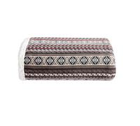 Eddie Bauer Ultra-Plush Collection Throw Blanket-Reversible Sherpa Fleece Cover, Soft & Cozy, Perfect for Bed or Couch, Sycamore Red/Charcoal/White