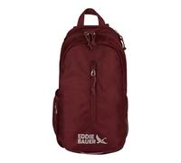 Eddie Bauer Unisex's Stowaway Packable Sling Bag,Travel, Outdoor, Lightweight, Compact, EDC,Ripstop Nylon, 10l, Black Cherry, US