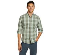 Eddie Bauer Voyager Men's Flex Short Sleeve Shirt, Sea Glass, 3XL