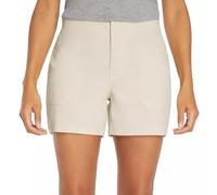 Eddie Bauer Women’s Regular Fit Lightweight Hiker Short, Cream, 12