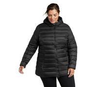 Eddie Bauer Women's CirrusLite Down Parka, Black Recycled, 3X