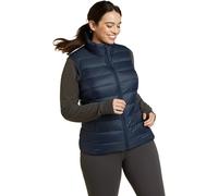 Eddie Bauer Womens Cirruslite Down Vest Blue