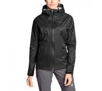 Eddie Bauer Womens Cloud Cap Rain Jacket Black