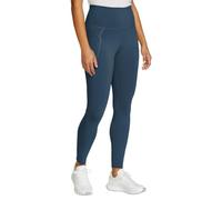 Eddie Bauer Women's Comfort Stretch Moisture Wicking Trail Legging Tight with Pockets, Blue, M
