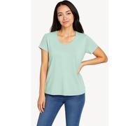 Eddie Bauer Womens Everyday Essentials Scoop Neck Tee Green