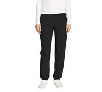 Eddie Bauer Women's Fleece Lined Pants, StormRepel & UPF 50+, Functional Pockets (Black, 12)