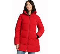 Eddie Bauer Womens Glacier Peak Parka Seamless Stretch Down Salsa