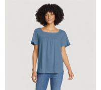 Eddie Bauer Womens Mountain Town Square Neck Blue