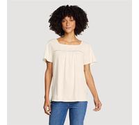 Eddie Bauer Womens Mountain Town Square Neck Ivory
