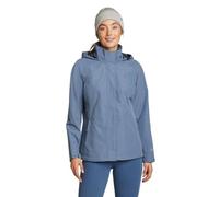 Eddie Bauer Women's Packable Rainfoil Jacket, Blue Haze Recycled, M