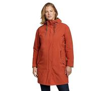 Eddie Bauer Women's Port Townsend Trench Coat, Red Clay, M