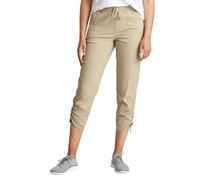 Eddie Bauer Women's Sightscape Horizon Jogger Capri Trousers, Stone Beige, 40