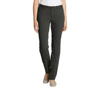 Eddie Bauer Women's Straight Leg Pants Casual Outdoor Pants, Dark Grey, 36