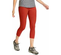 Eddie Bauer Womens Trail Tight Capri High Rise Red