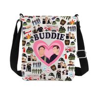 Eddie & Buck Crossbody Bag Eddie & Buck Fans Gitfs Firefighter TV Show Gifts Team 118 Gift First Responder Shoulder Bag (BUDDIE CB2)