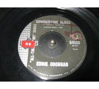 Eddie Cochran - summertime blues / teenage heaven 45 rpm single