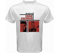 Eddie Cochran The Best of Eddie Cochran Men's T-Shirt White M