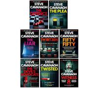 Eddie Flynn Series 8 Books Collection Set By Steve Cavanagh (The Defence, The Plea, The Liar, Thirteen, Fifty-Fifty, The Devil's Advocate, Twisted & Witness 8)