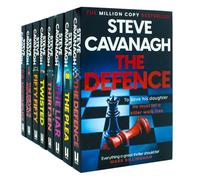 Eddie Flynn Series 8 Books Collection Set By Steve Cavanagh (Twisted, Thirteen, The Accomplice, The Defence, The Plea, The Liar, Fifty-Fifty, The Devil's Advocate)