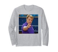 Eddie Izzard Stand-Up Comedian By Dick Barnatt Long Sleeve T-Shirt