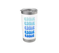 Eddie Name Minimalist Design Stainless Steel Insulated Tumbler