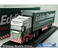EDDIE STOBART SCANIA MODEL LORRY TRUCK 1:76 SCALE ATLAS OXFORD KAREN PATRICIA K