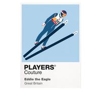 Eddie the Eagle Olympics Icon Frame Men's T-Shirt - Desert Sand / XS