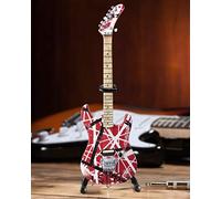 Eddie Van Halen 5150 Red White & Black Mini Guitar Replica Collectible
