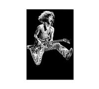 Eddie Van Halen Canvas Poster Canvas Poster Wall Art Decor Print Picture Paintings for Living Room Bedroom Decoration Unframe-style 12x18inch(30x45cm)