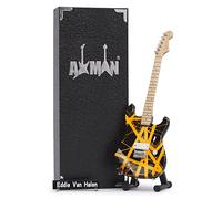 Eddie Van Halen Miniature Guitar Replica - Music Gifts - Handmade Ornamental 1/4