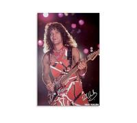 Eddie Van Halen Poster; Room Aesthetics, Canvas Oil Painting, Album/movie Poster Hanging Picture