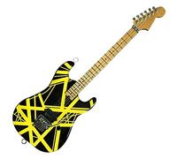 Eddie Van Halen VH2 Bumblebee Black & Yellow Mini Guitar Replica Collectible