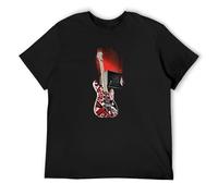 Eddie Van Halen's Frankenstrat Men's T-Shirt Unisex Tee Black Shirt XL