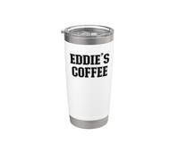 Eddie's Coffee Eddie Name Personalized Stainless Steel Insulated Tumbler
