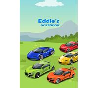 Eddie's Notebook: A personalised race car book