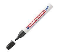 edding 10 x permanent marker 8300 Industry permanent marker black round tip