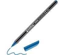 edding 1200 Colour Pen Fine - Light Blue - 1 Pen - Round Tip 1 mm - Felt-Tip Pen for Drawing and Writing - for School or Mandala