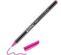 edding 1200 Colour Pen Fine - Neon Pink - 1 Pen - Round Tip 1 mm - Felt-Tip Pen for Drawing and Writing - for School or Mandala