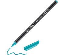 edding 1200 Colour Pen Fine - Turquoise - 1 Pen - Round Tip 1 mm - Felt-Tip Pen for Drawing and Writing - for School or Mandala