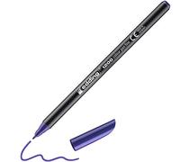 edding 1200 Colour Pen Fine - Violet - 1 Pen - Round Tip 1 mm - Felt-Tip Pen for Drawing and Writing - for School or Mandala