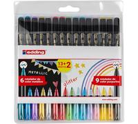 Edding 1200 Metallic & Glitter 15 Marker Pen